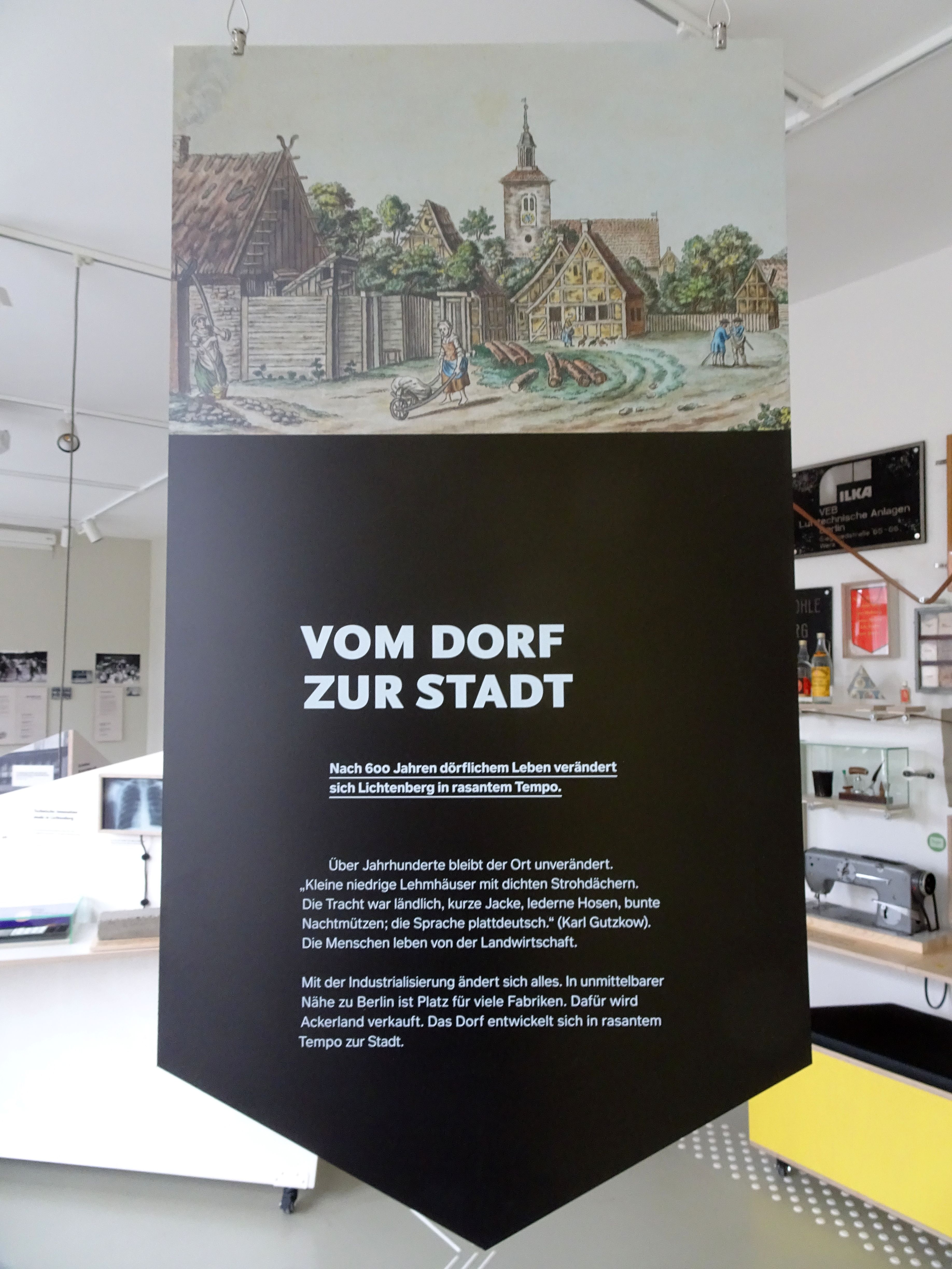 Vom Dorf zur Stadt